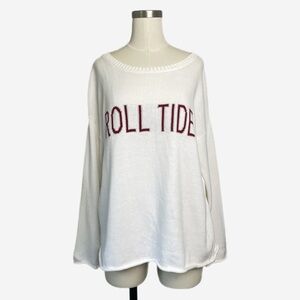 Follow The Trends Collegiate knit Alabama Roll Tide Bama game day sweater rush S